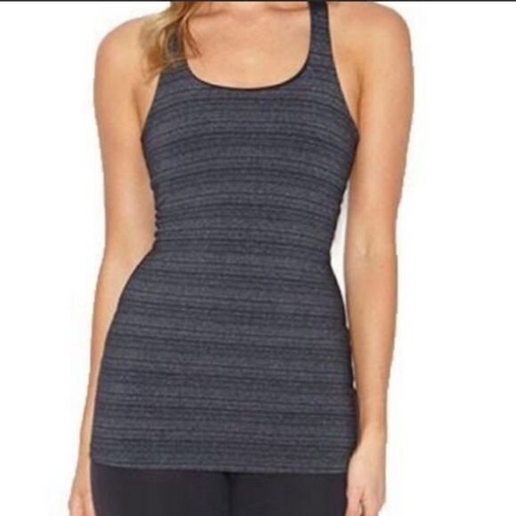 Beyond Yoga Stripe Hype Racerback Tank Top Small - Picture 1 of 12